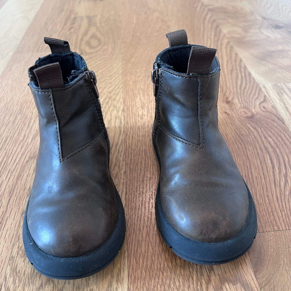 Zara Toddler Brown Chelsea Boots